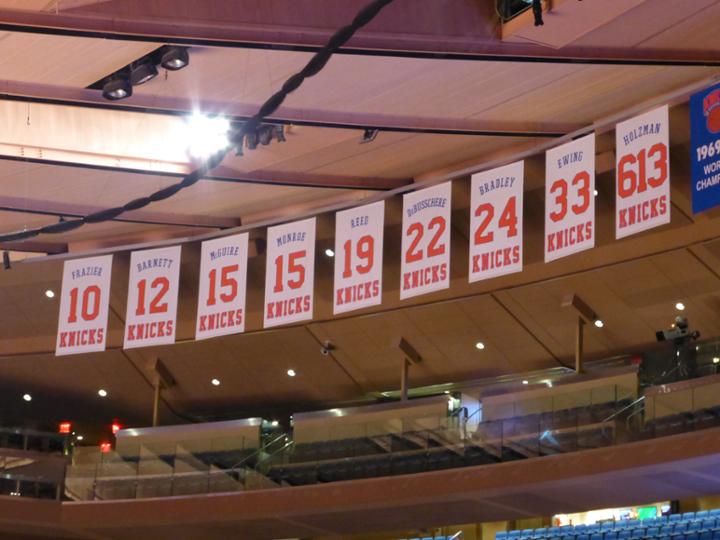 Numbers On The Rafters: Retired Knicks 